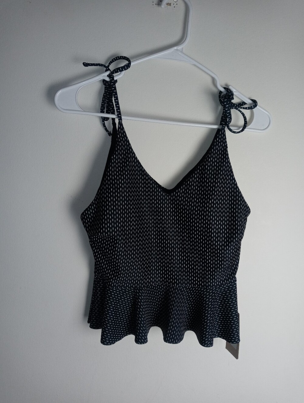 Albion Midnight Dash Tied-Up Tankini Size S
